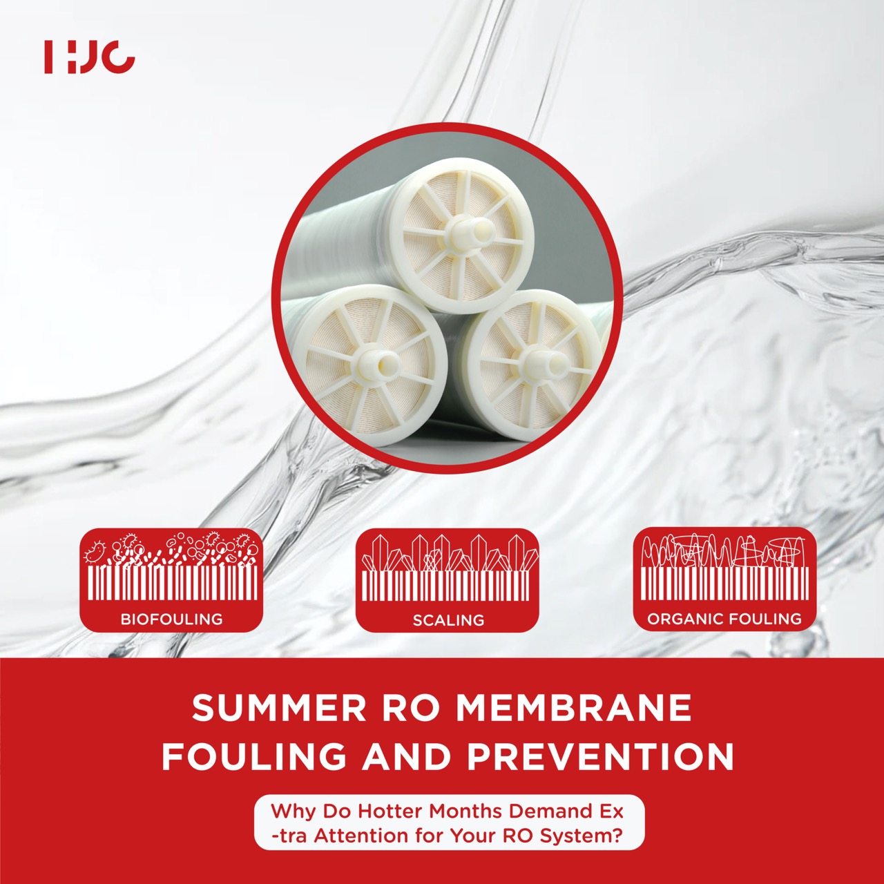 Summer RO Membrane Fouling and Prevention